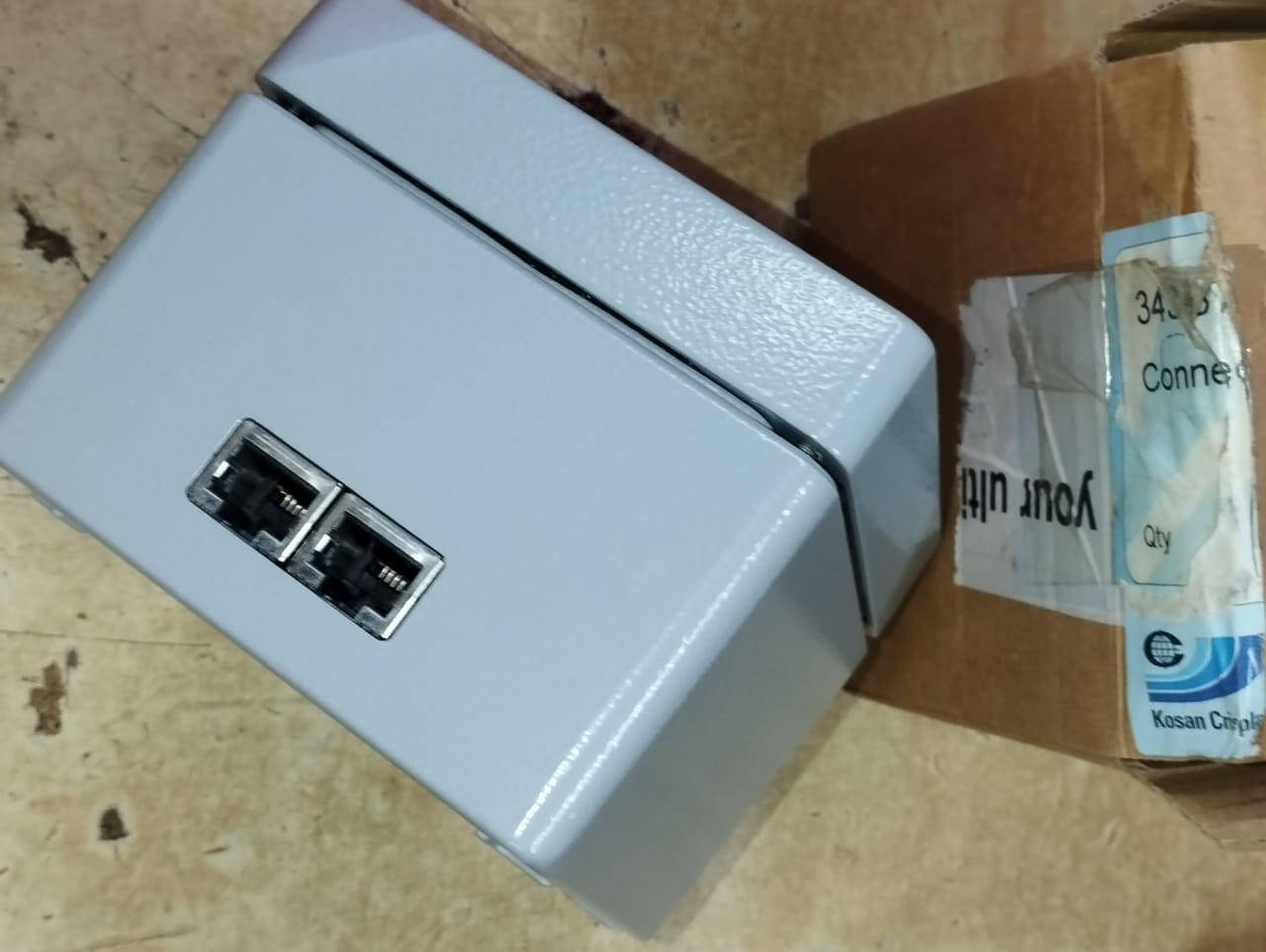 KOSAN CRISPLANT CONNECTION BOX RJ45 | Brand New |