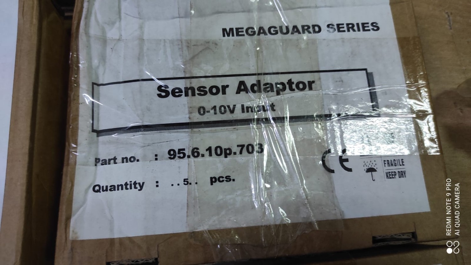 Megaguard Sensor Adaptor 95.6.10p.703 | Brand New |