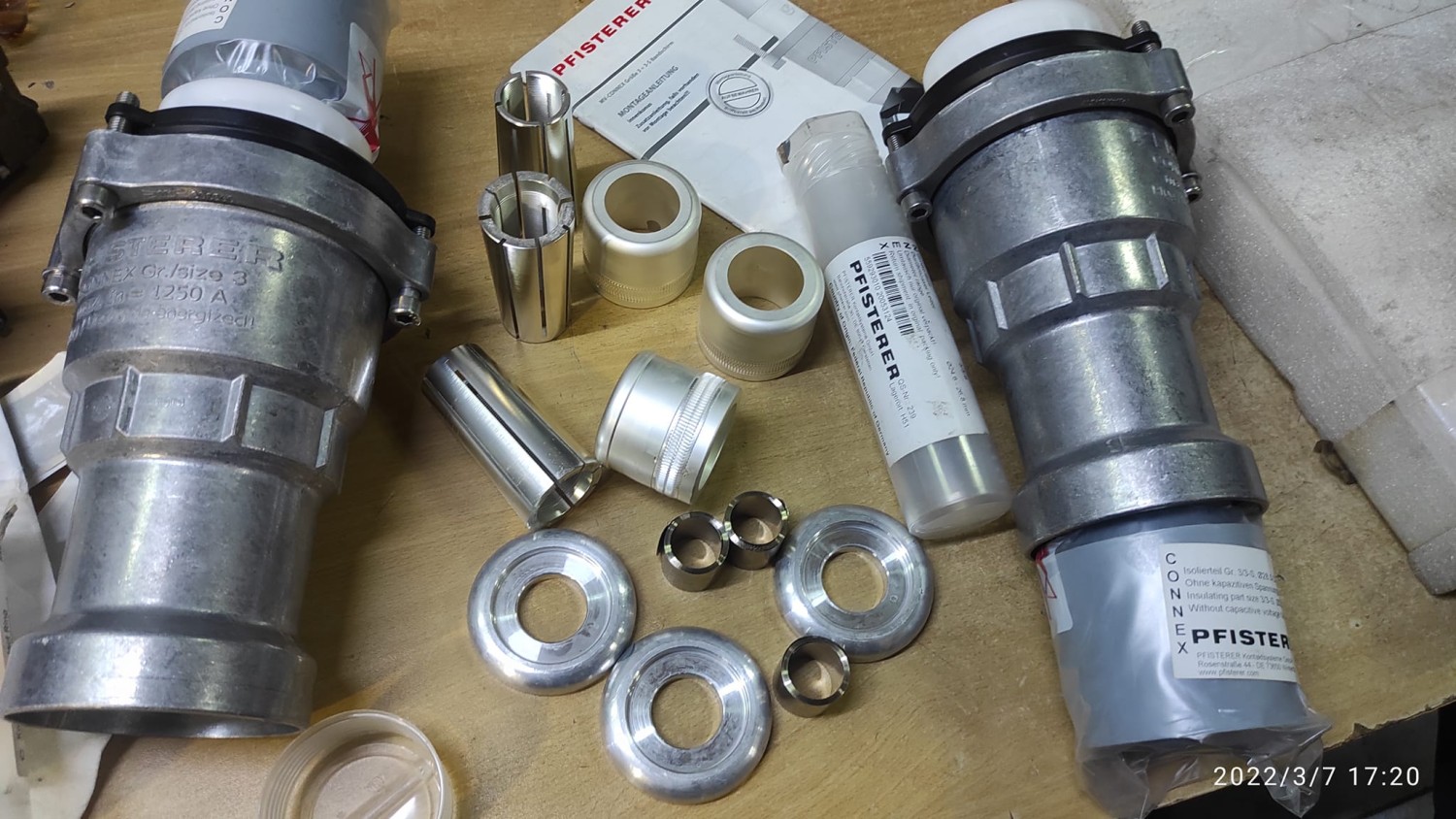 PFISTERER Connector | CONNEX SEPARTABLE CABLE CONNECTORS | 566 321 261 | Original & New |