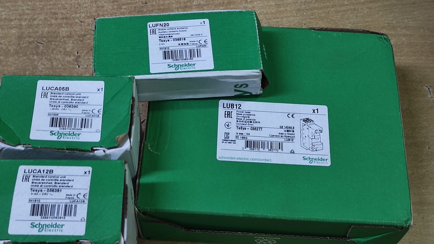 Schneider Standard control unit LUCA12B | Brand New |