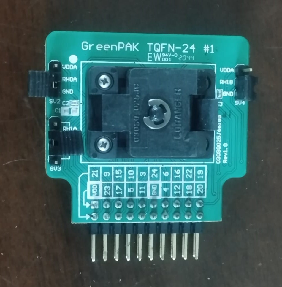 Renesas GreenPAK Socket Adapter Board TQFN-24 | Brand New |