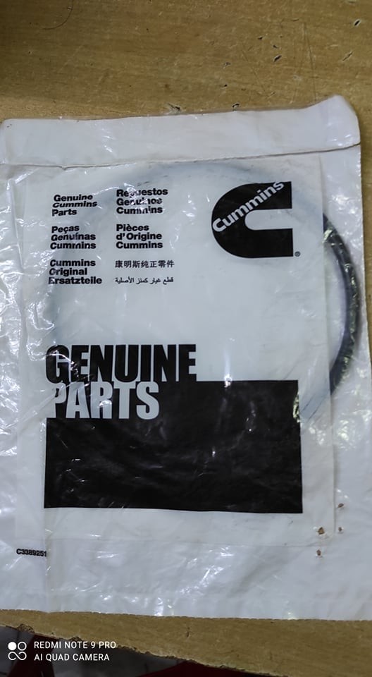 Cummins 137075 Genuine Marine Boat Engine Seal O-ring | Brand New |