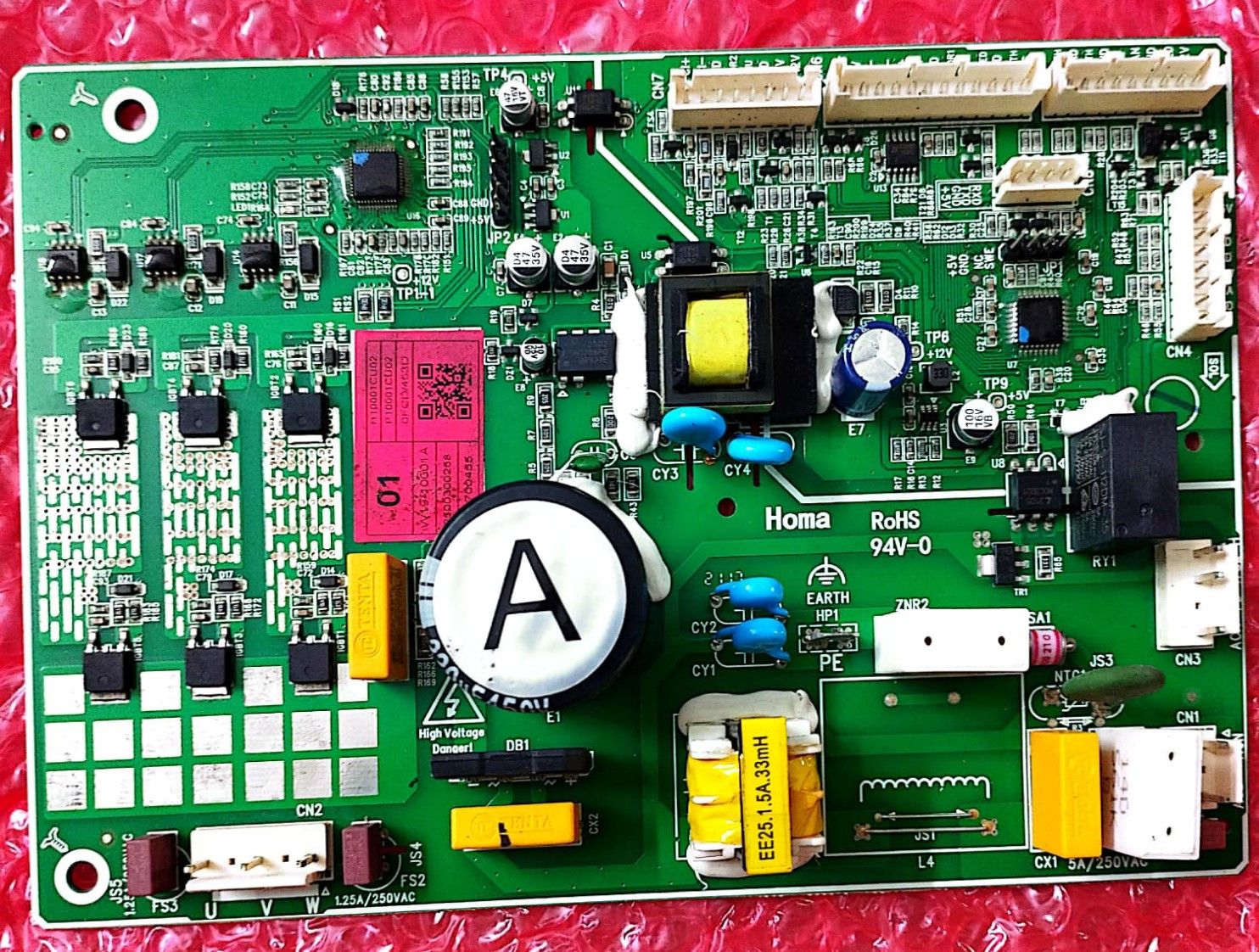 Homa Refrigerators Printed Circuit Board W19-7919E