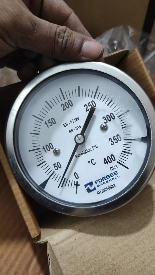 FORBES MARSHALL Bimetallic Temperature Gauge 4H20010833 | Brand New |